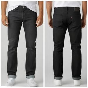 Iron Heart 21oz Extra Heavy Denim Jeans Selvedge Black Made in Japan W35 J1880